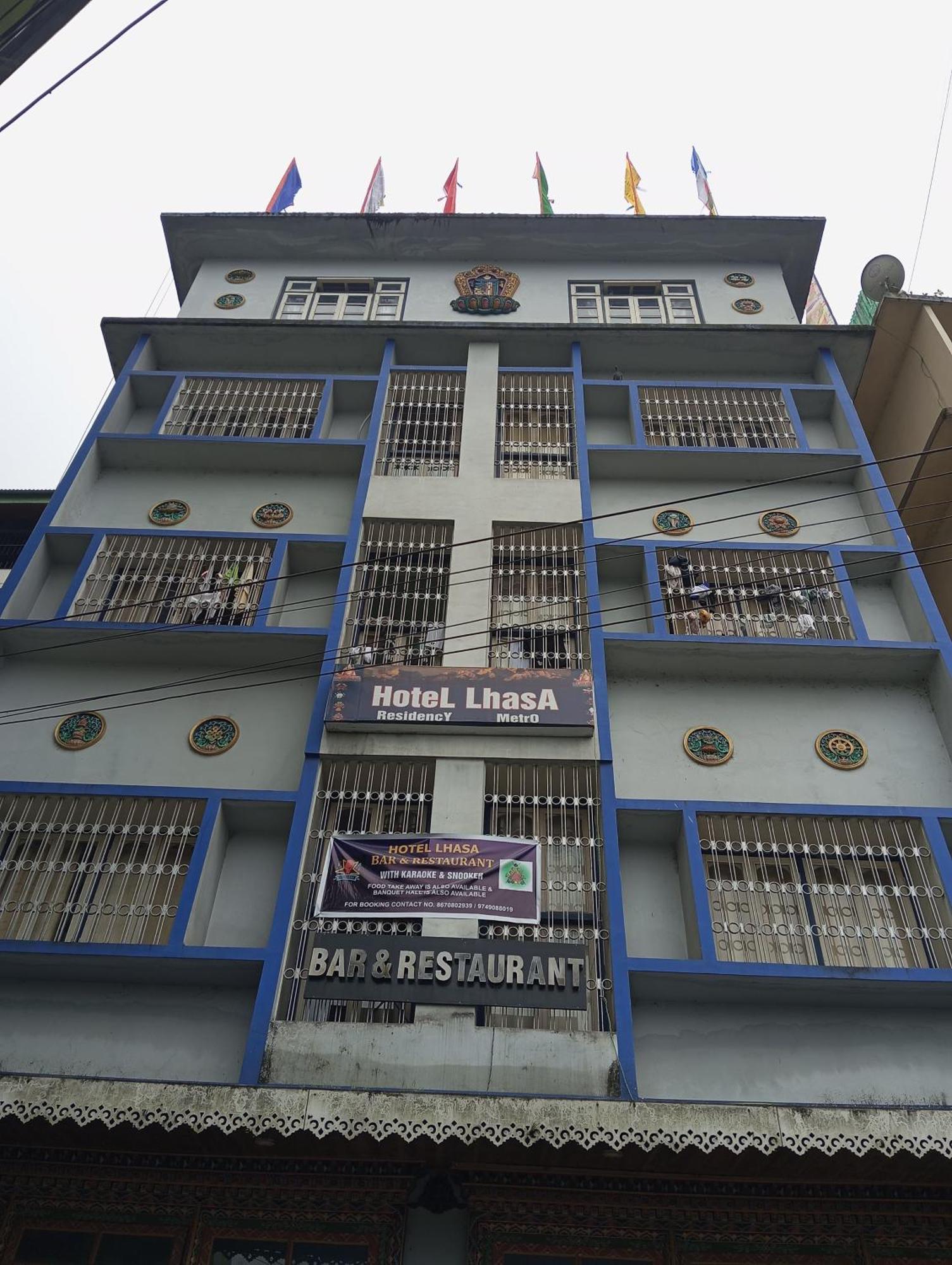 Hotel Lhasa Gangtok Exterior foto